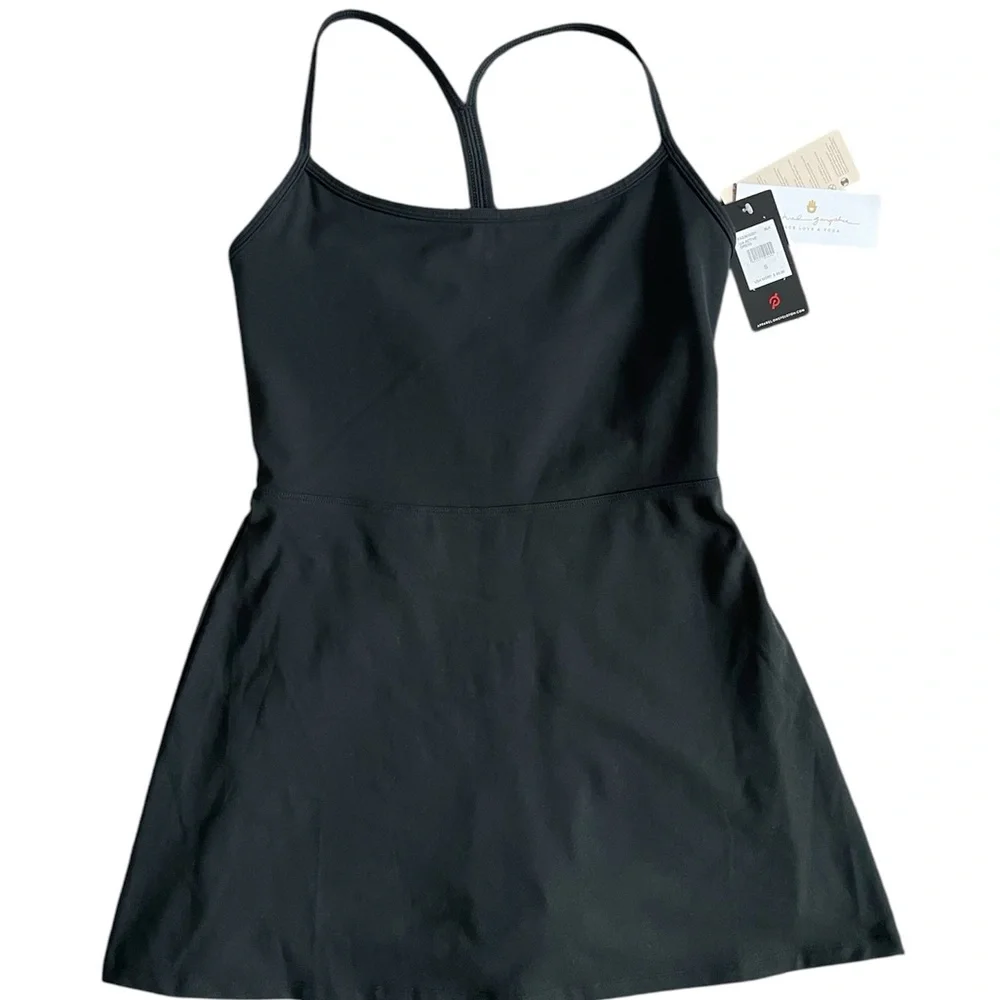 Spiritual Gangster Black Mini Dress - Picture 1 of 5